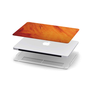 Orange Abstract MacBook Case